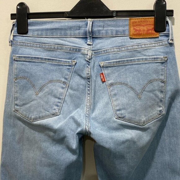 Levi's 710 super skinny light blue jeans Size 26 - Picture 7 of 14